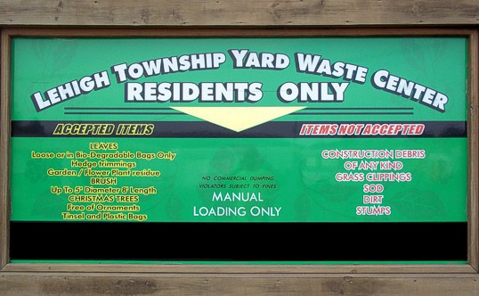 Lehigh Township Yard Waste Center